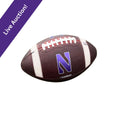 Final Game-Used Football at Northwestern Medicine Field at Martin Stadium