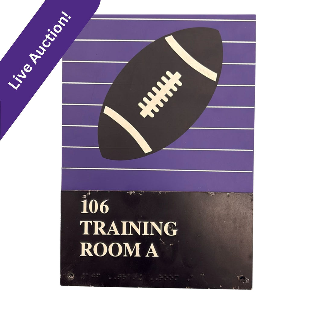Auction Item: Ryan Field Athletic Training Room Sign