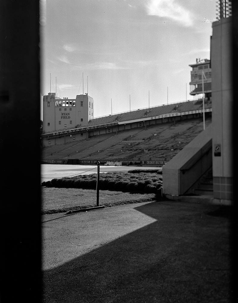Limited Edition 14"X10" B&W Photograph - "Gate A"