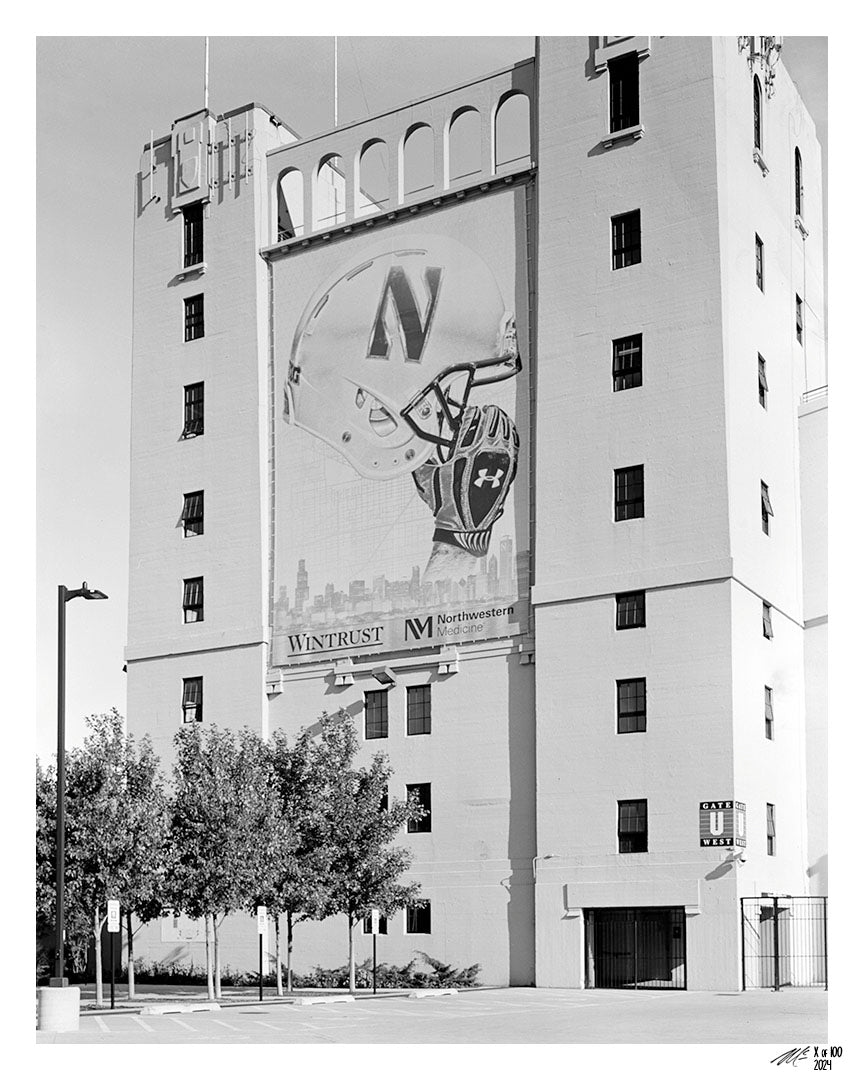 Limited Edition 14"x11" B&W Photograph - "North Tower"