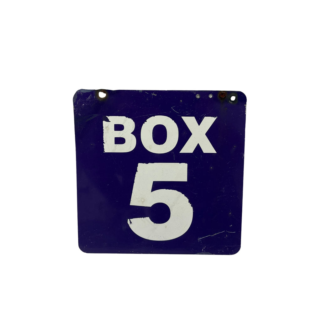 Northwestern Box Seat 5 Sign