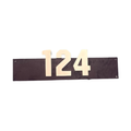 Overhead Tunnel Section 124 Small Sign