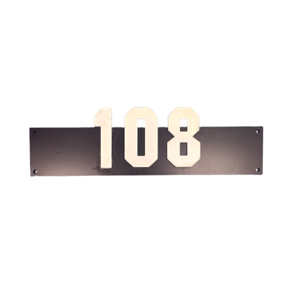 Overhead Tunnel Section 108 Small Sign