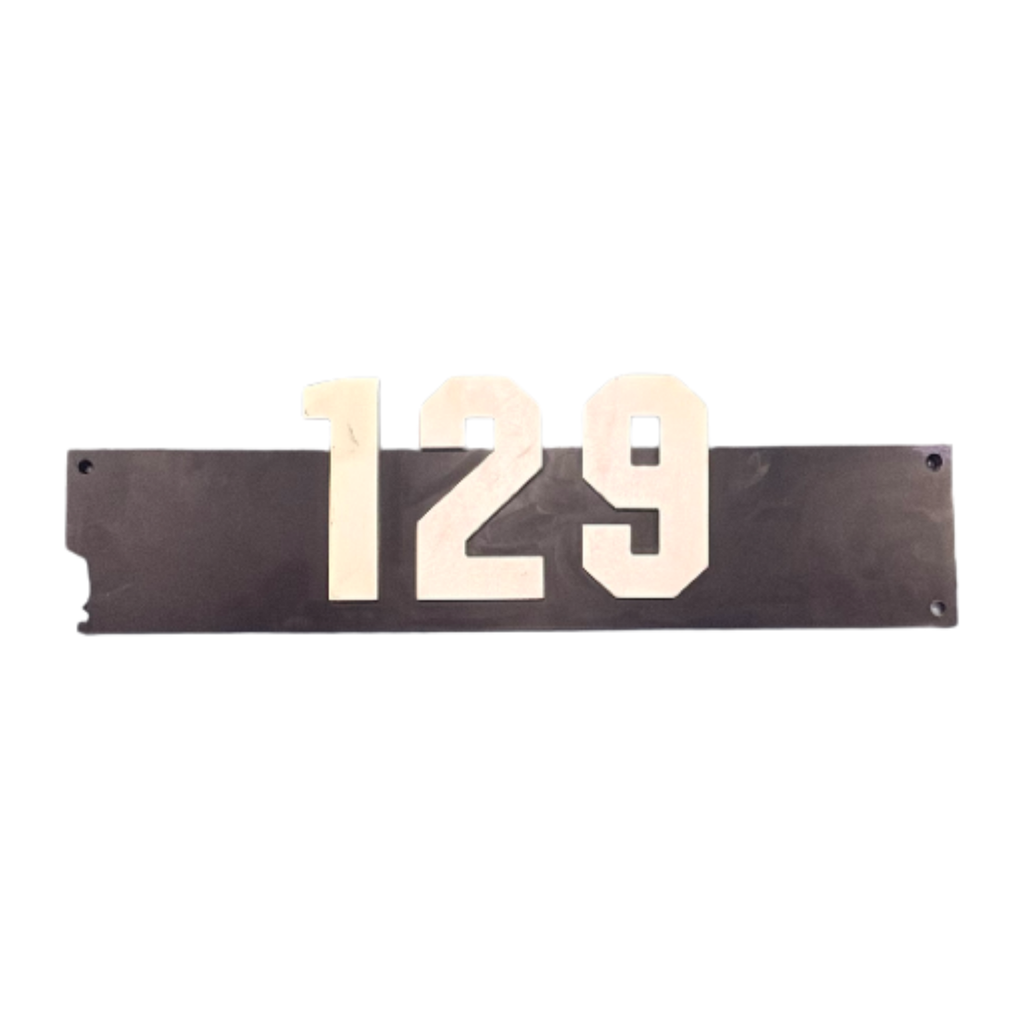 Overhead Tunnel Section 129 Small Sign