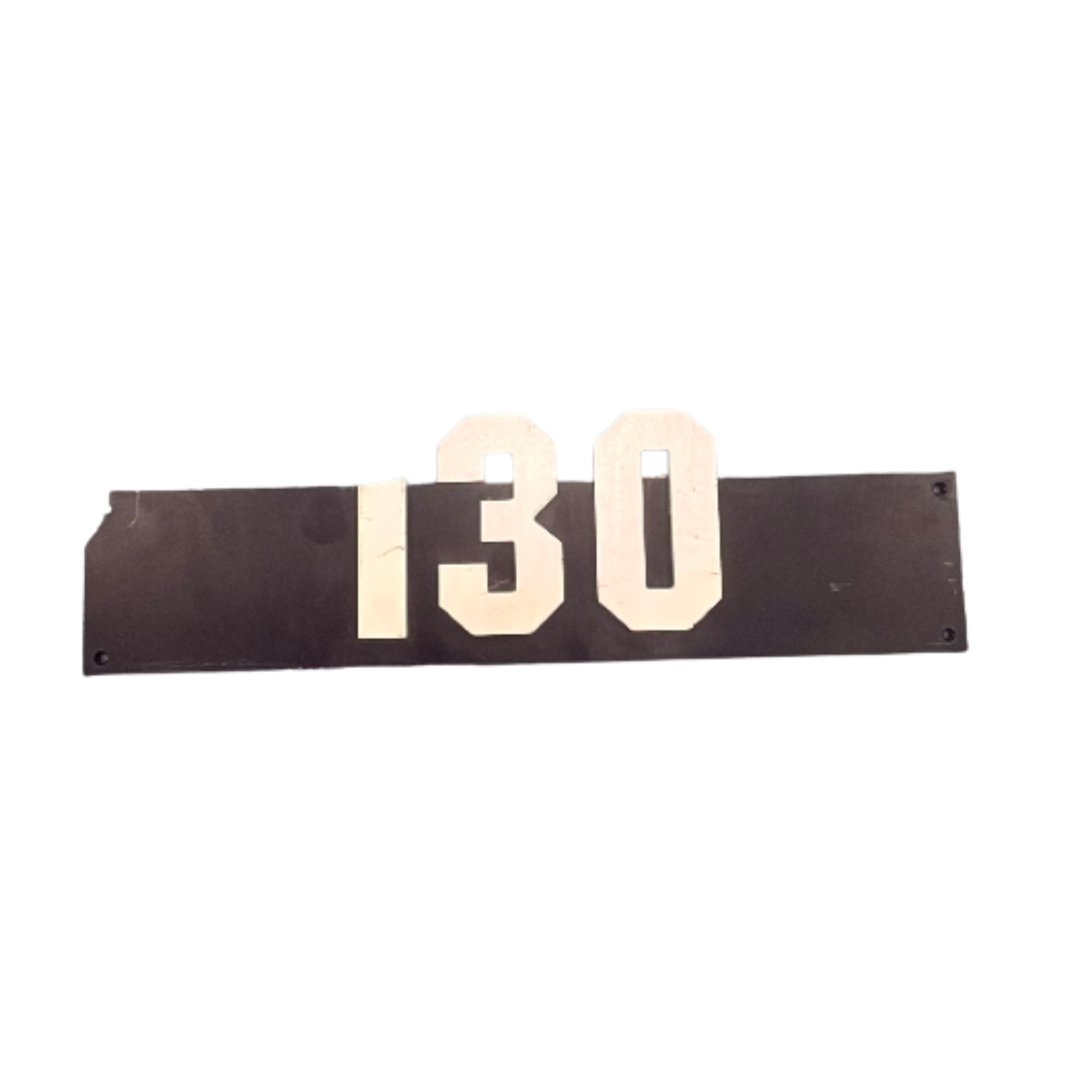 Overhead Tunnel Section 130 Small Sign