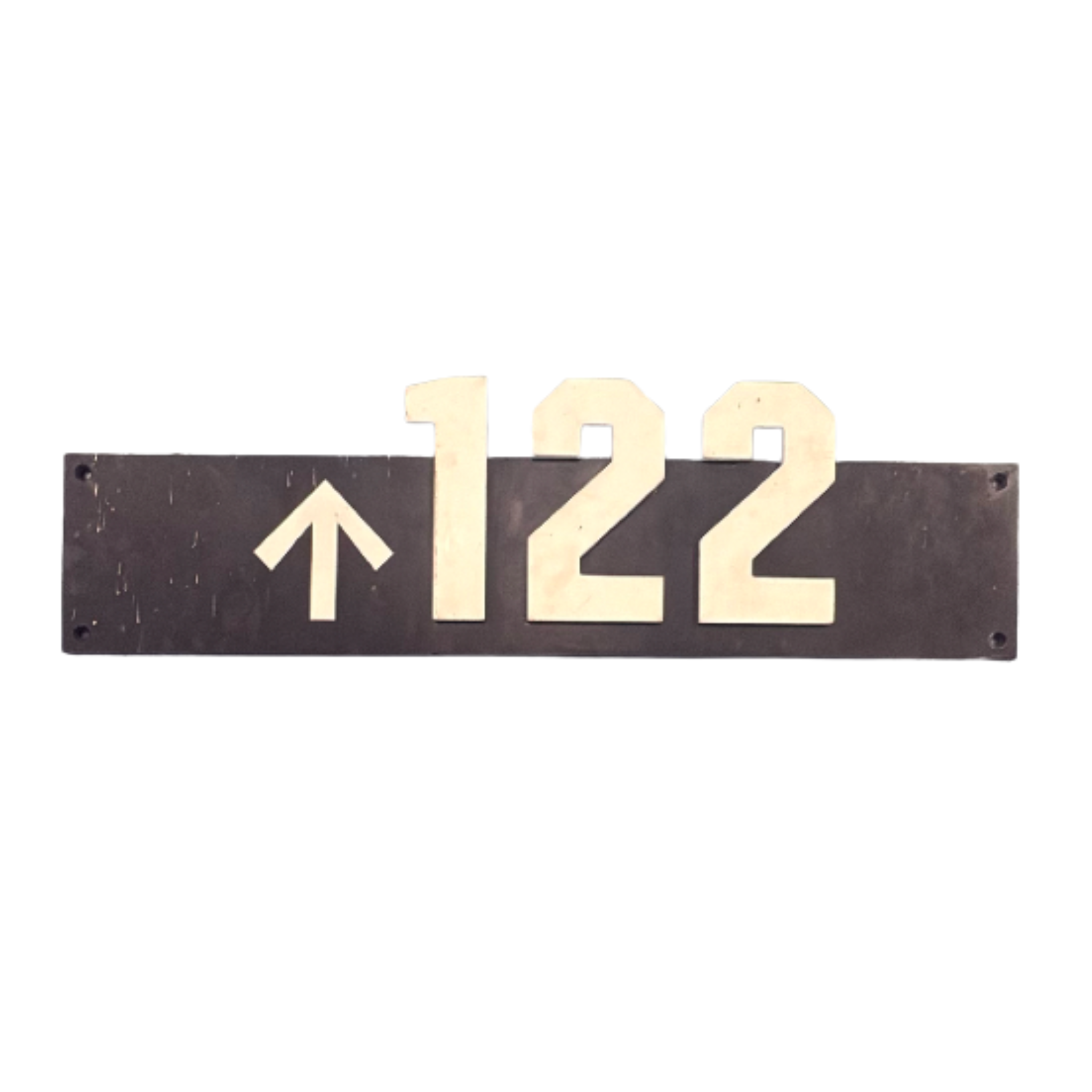 Overhead Tunnel Section 122 Small Sign