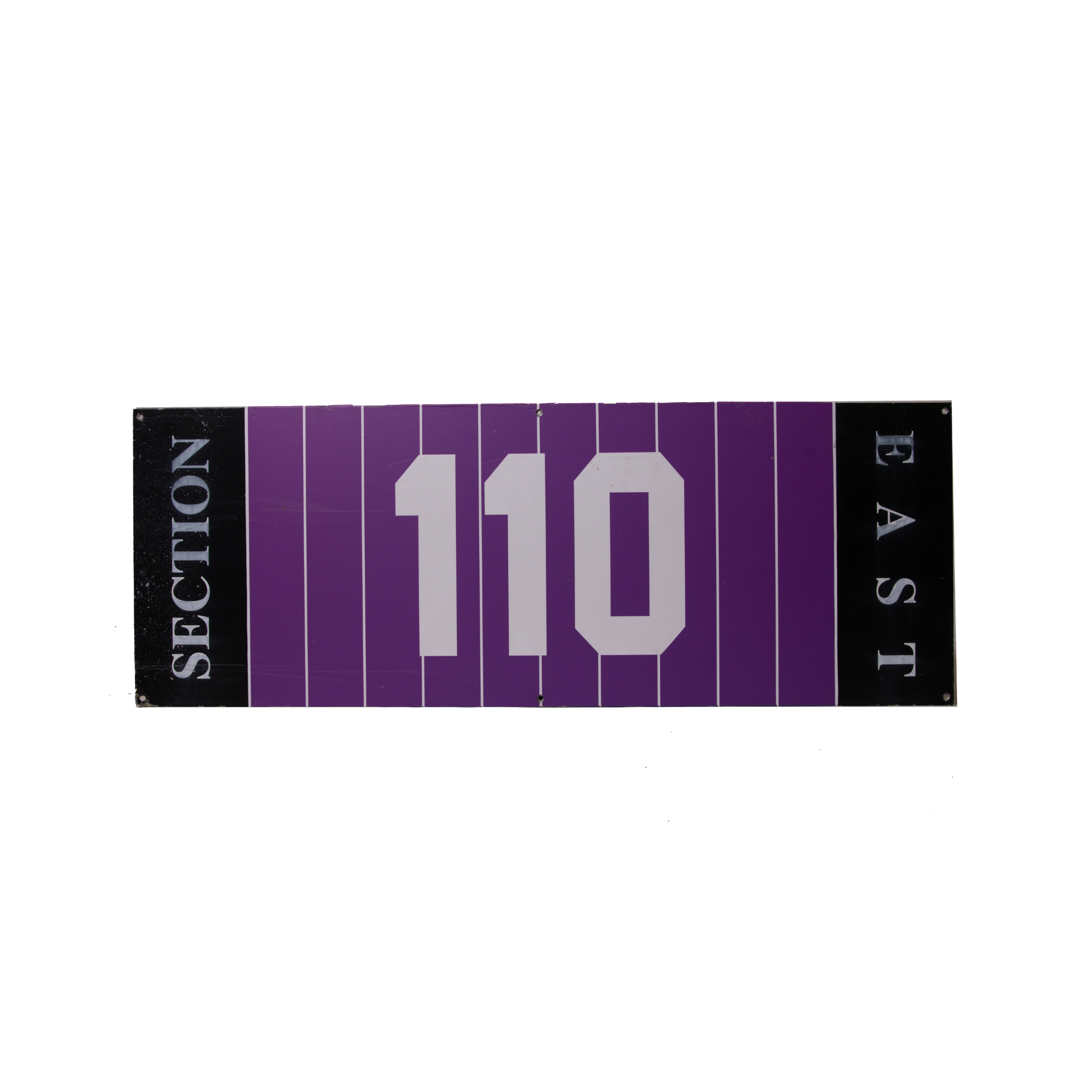 Ryan Field 110 Tunnel Section Sign