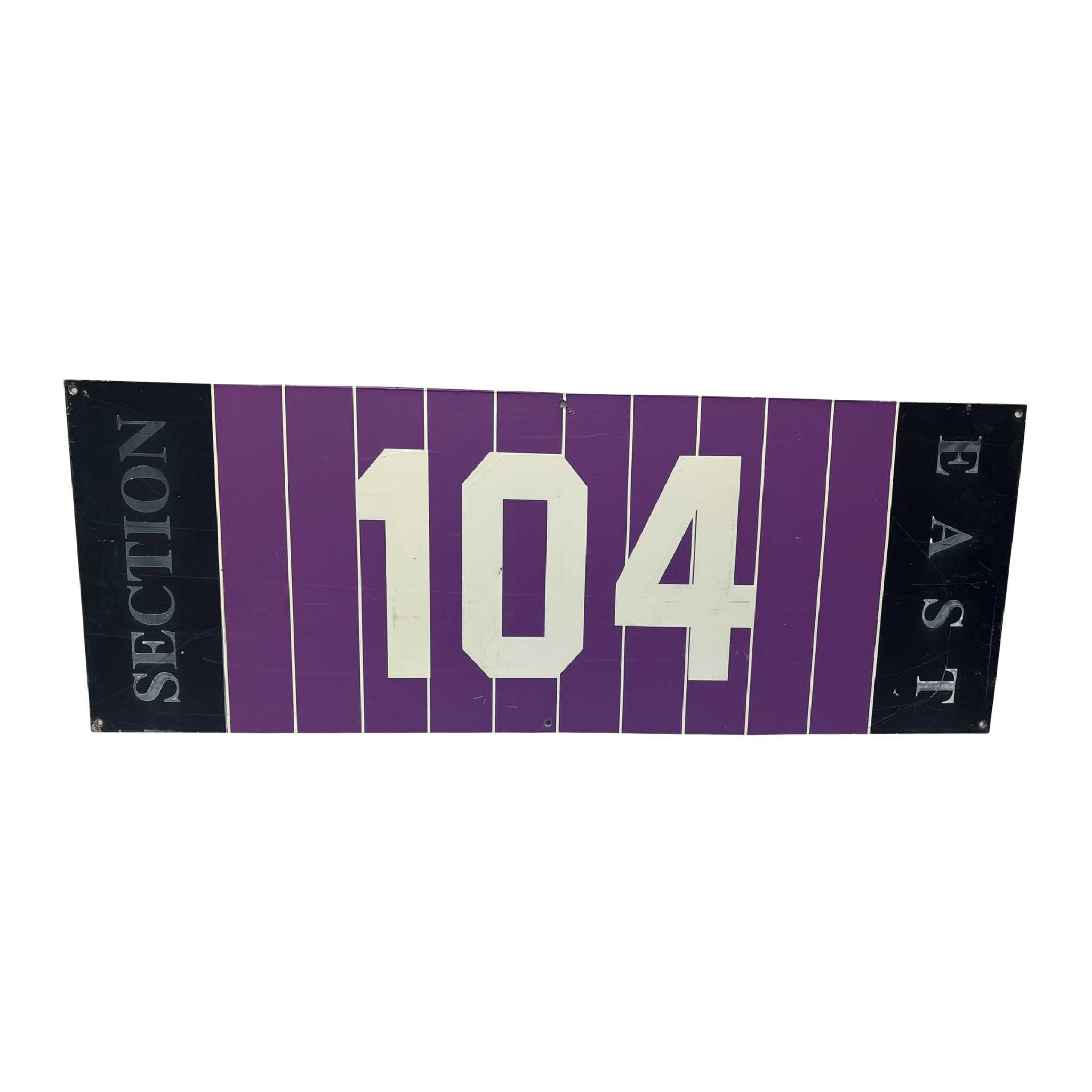 Ryan Field 104 Tunnel Section Sign