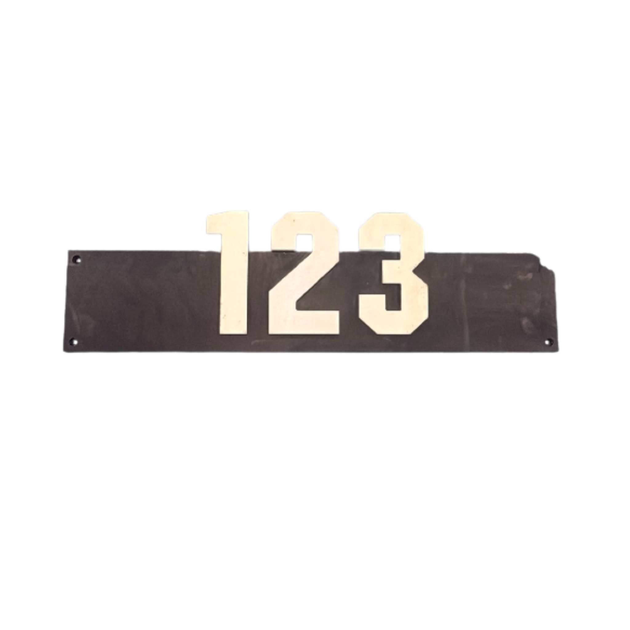 Overhead Tunnel Section 123 Small Sign