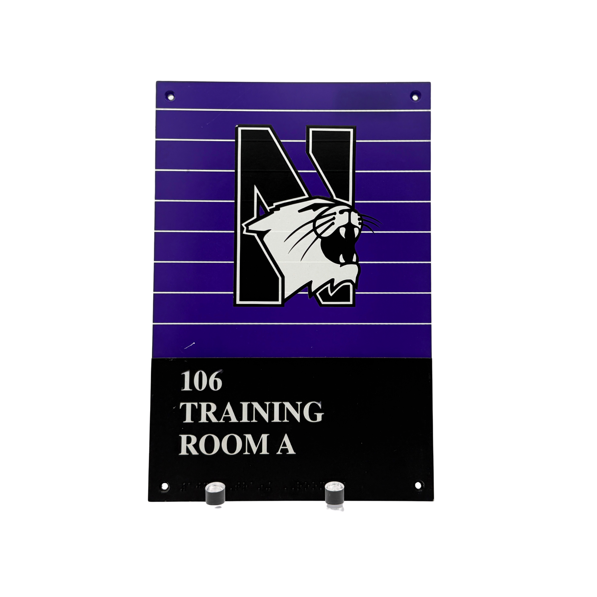 Ryan Field Athletic Training Room Sign