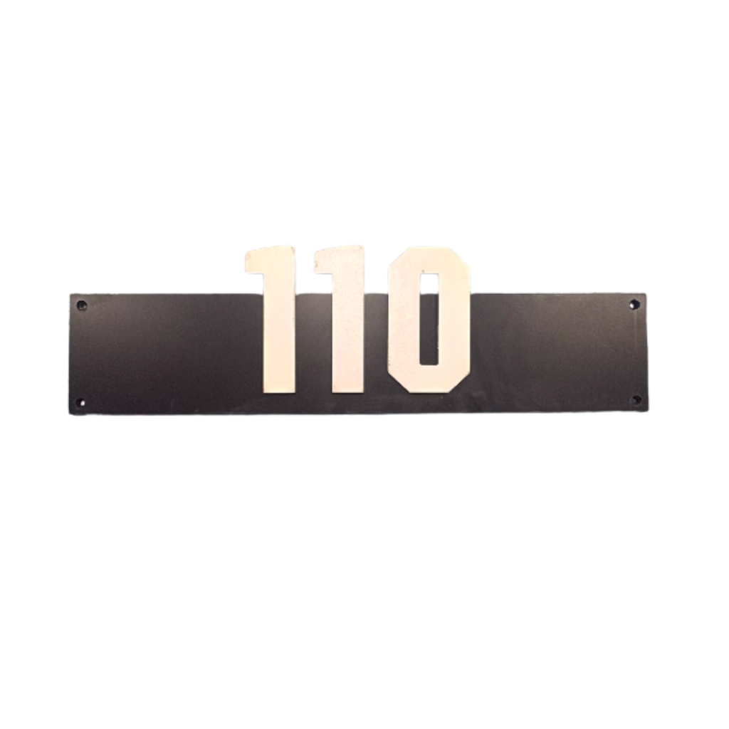Overhead Tunnel Section 110 Small Sign