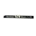 Overhead Section 126 Sign