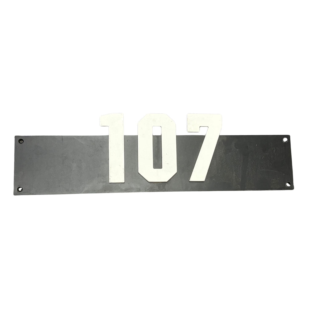 Overhead Tunnel Section 107 Small Sign
