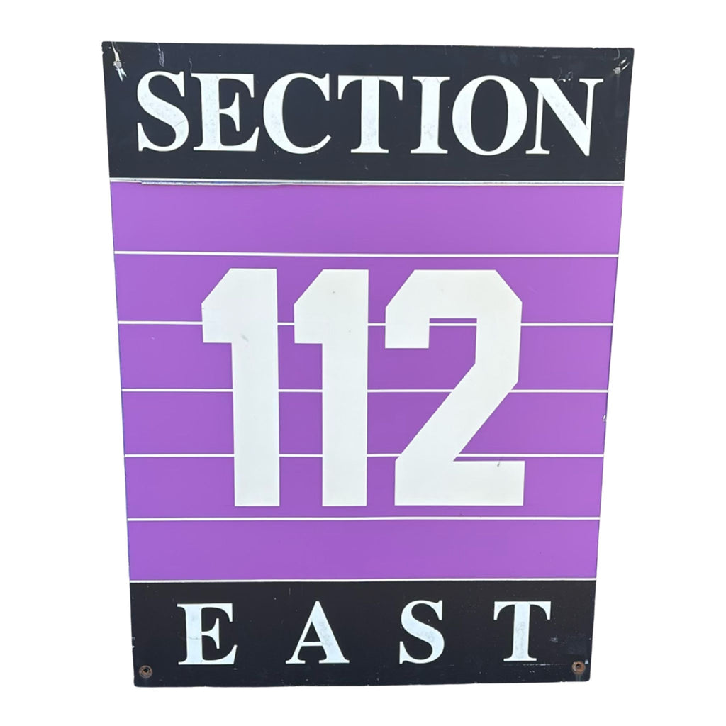 Ryan Field Section 112 Large Sign