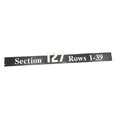 Overhead Section 127 Sign