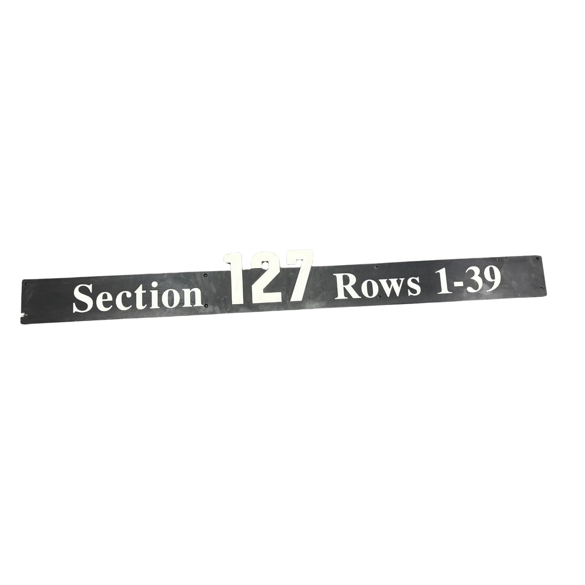 Overhead Section 127 Sign