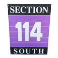 Ryan Field Section 114 Large Sign