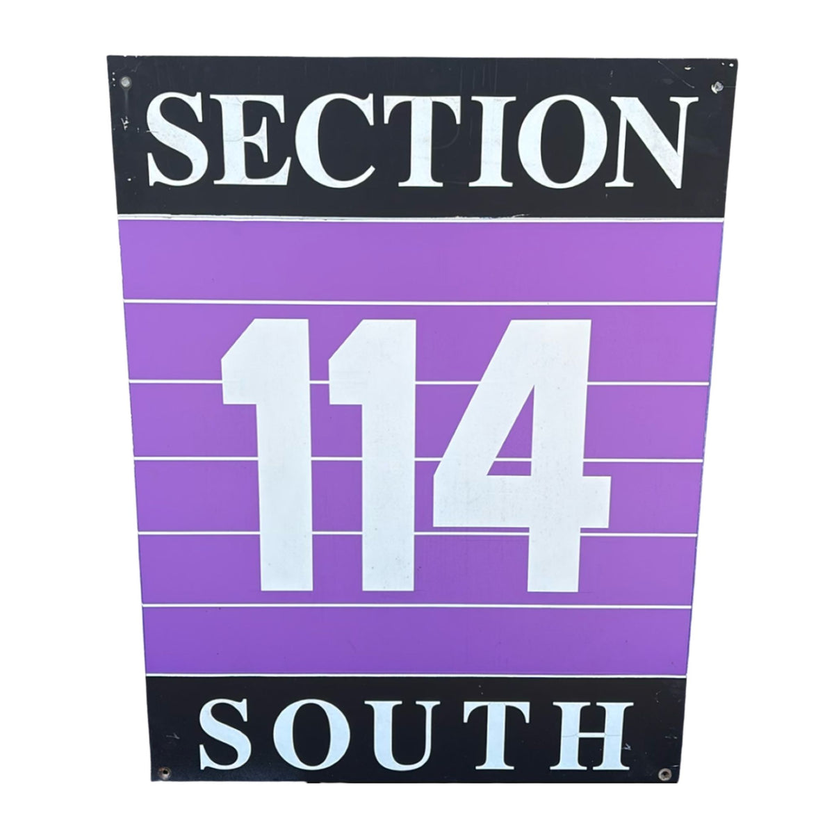Ryan Field Section 114 Large Sign