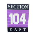 Ryan Field Section 104 Large Sign