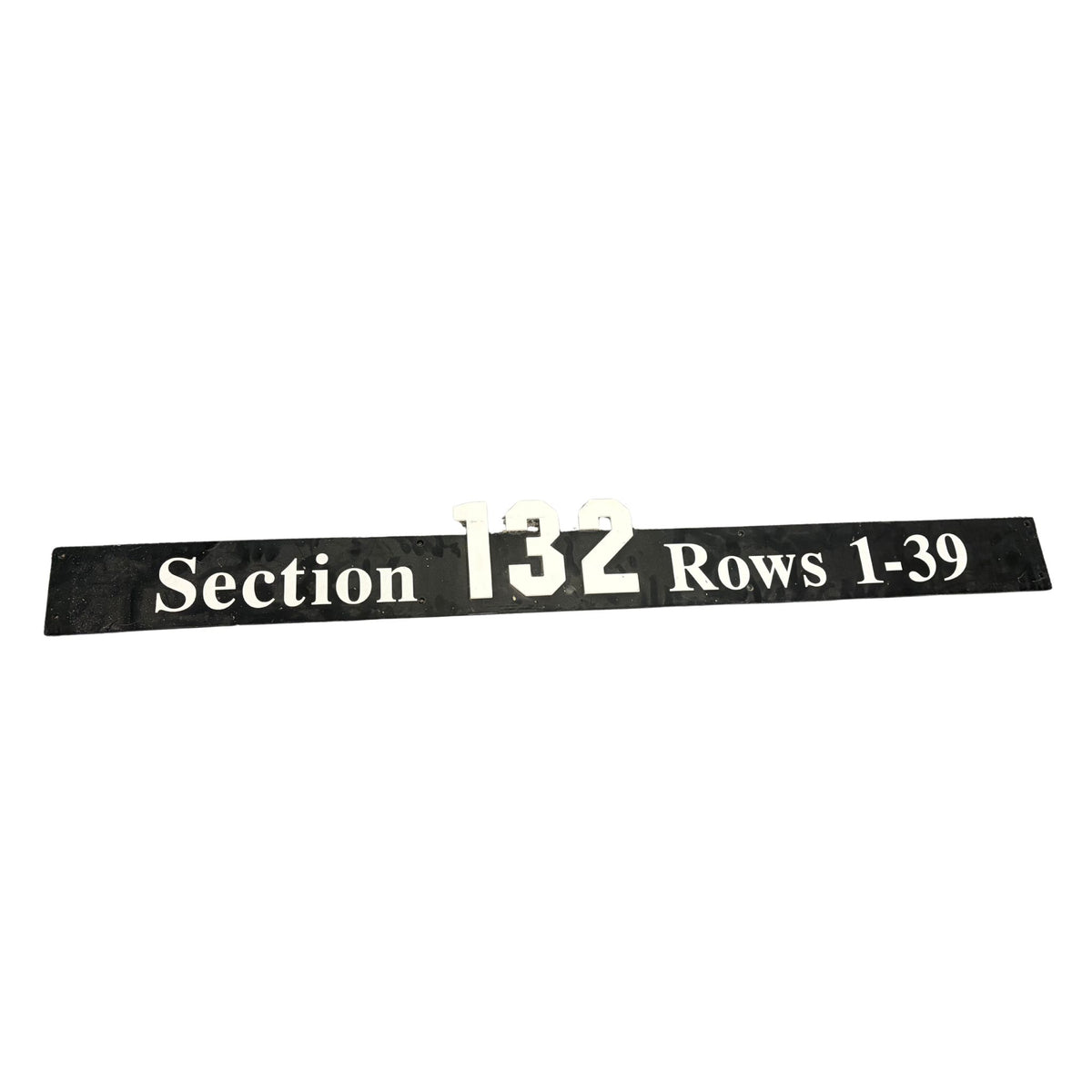 Overhead Section 132 Sign
