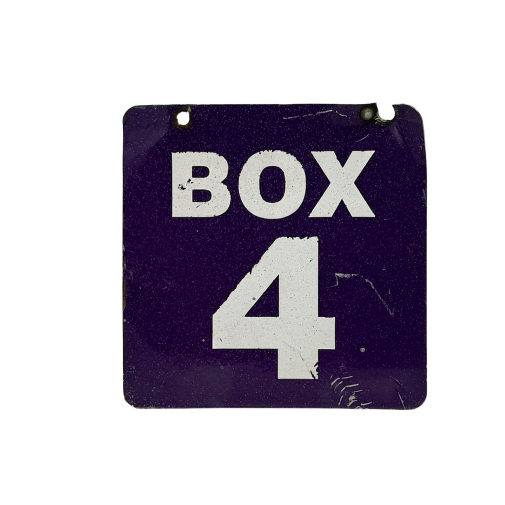 Northwestern Box Seat 4 Sign