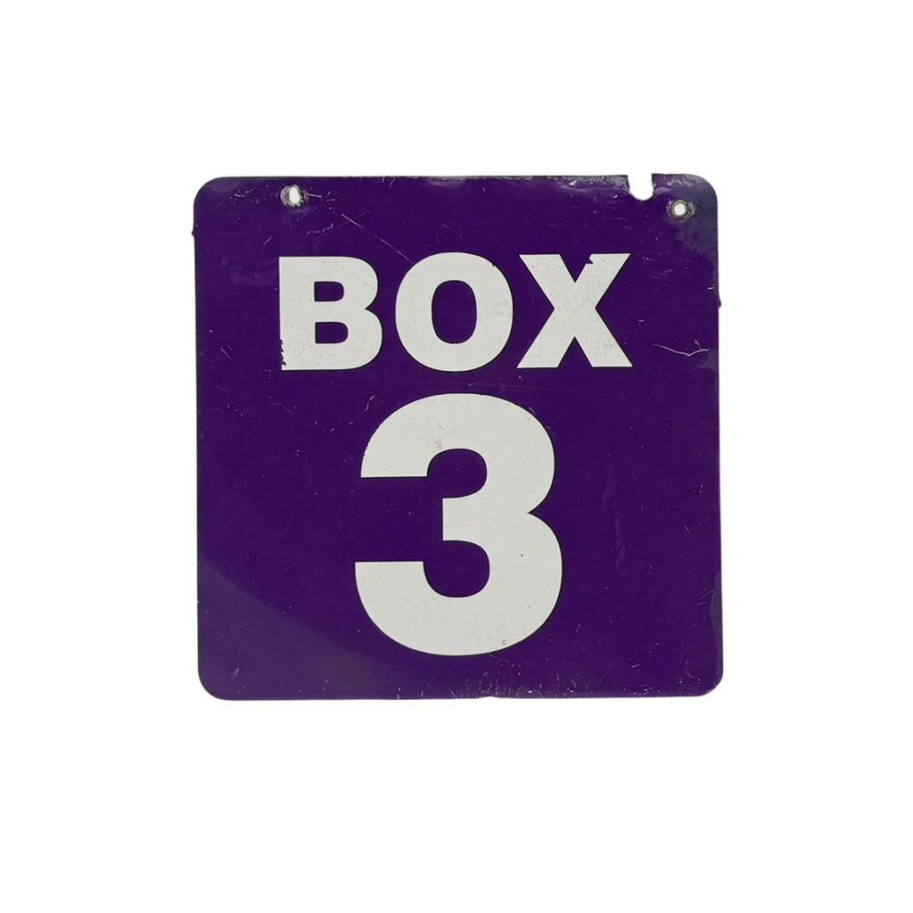 Northwestern Box Seat 3 Sign