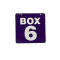 Northwestern Box Seat 6 Sign