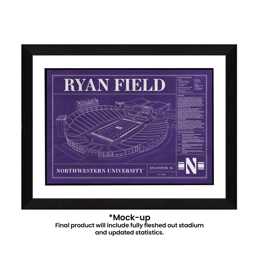 Ryan Field Limited Edition Architectural Print