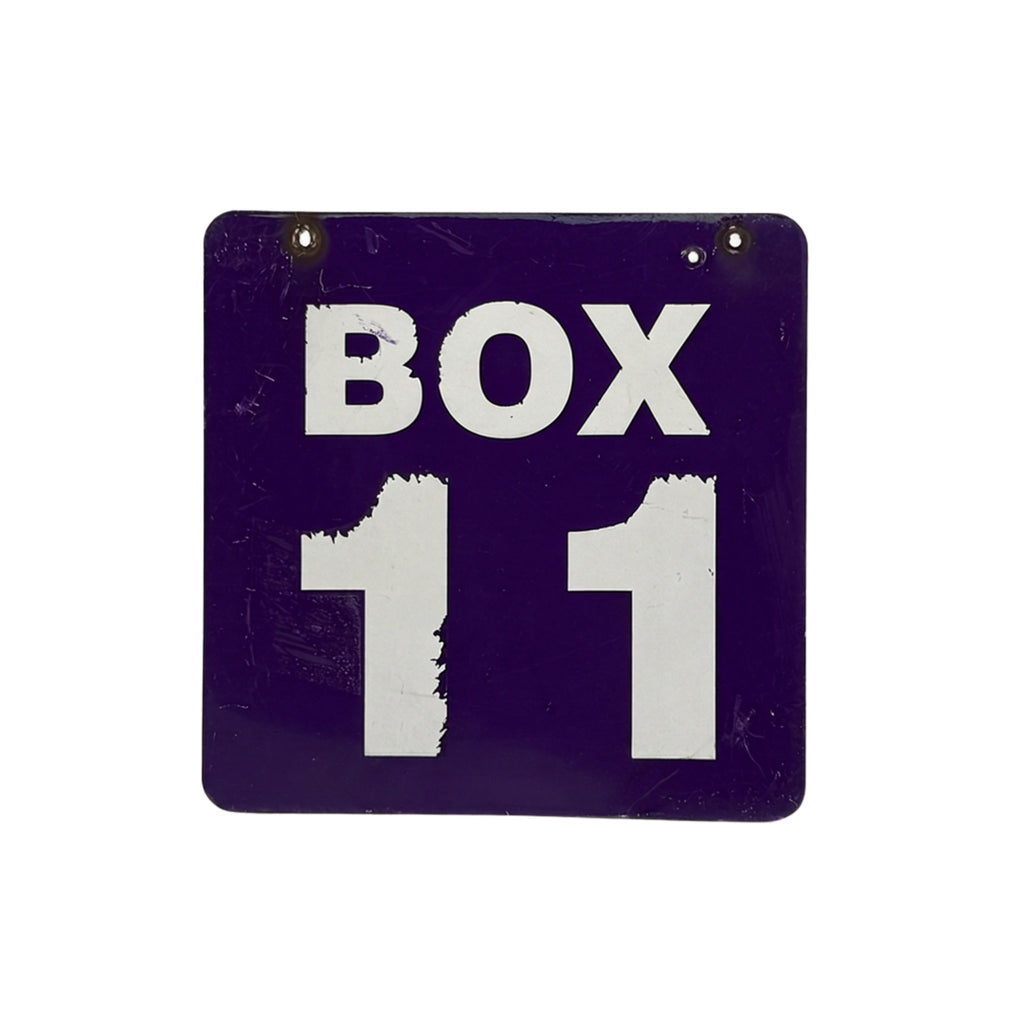 Northwestern Box Seat 11 Sign