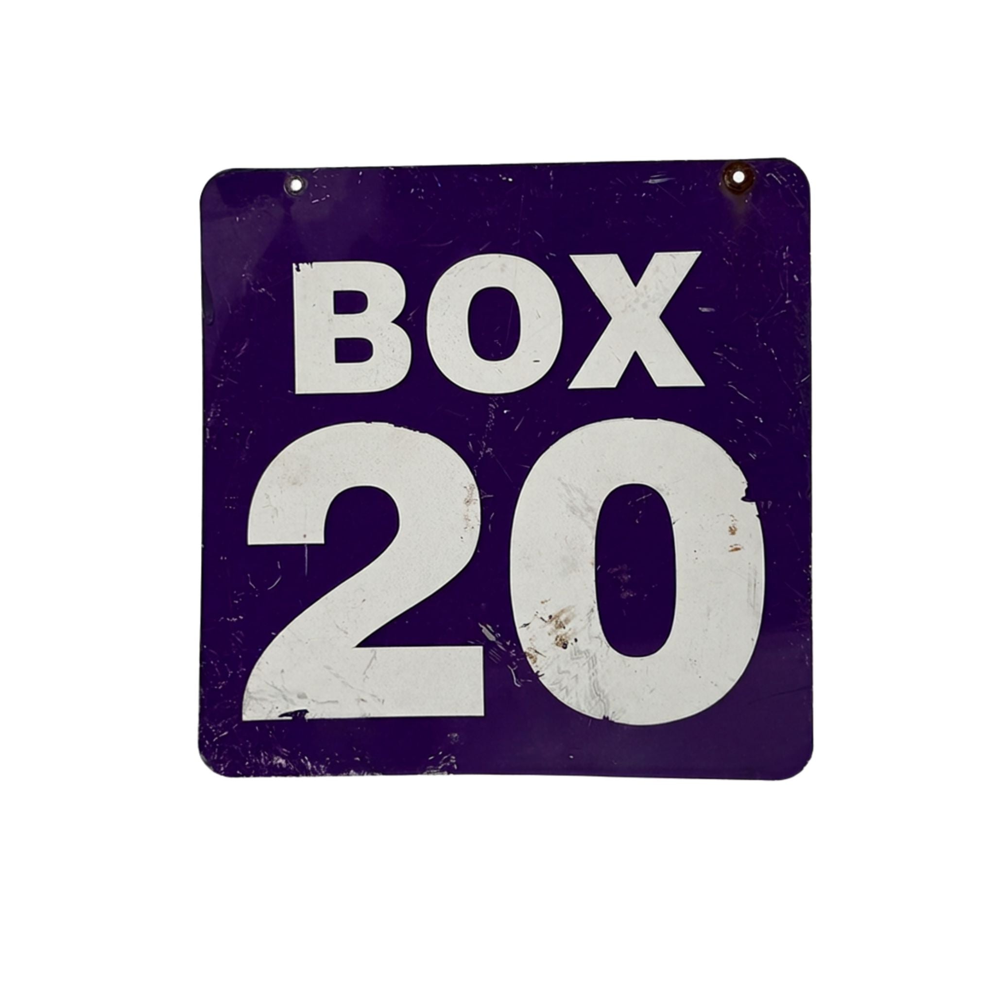 Northwestern Box Seat 20 Sign