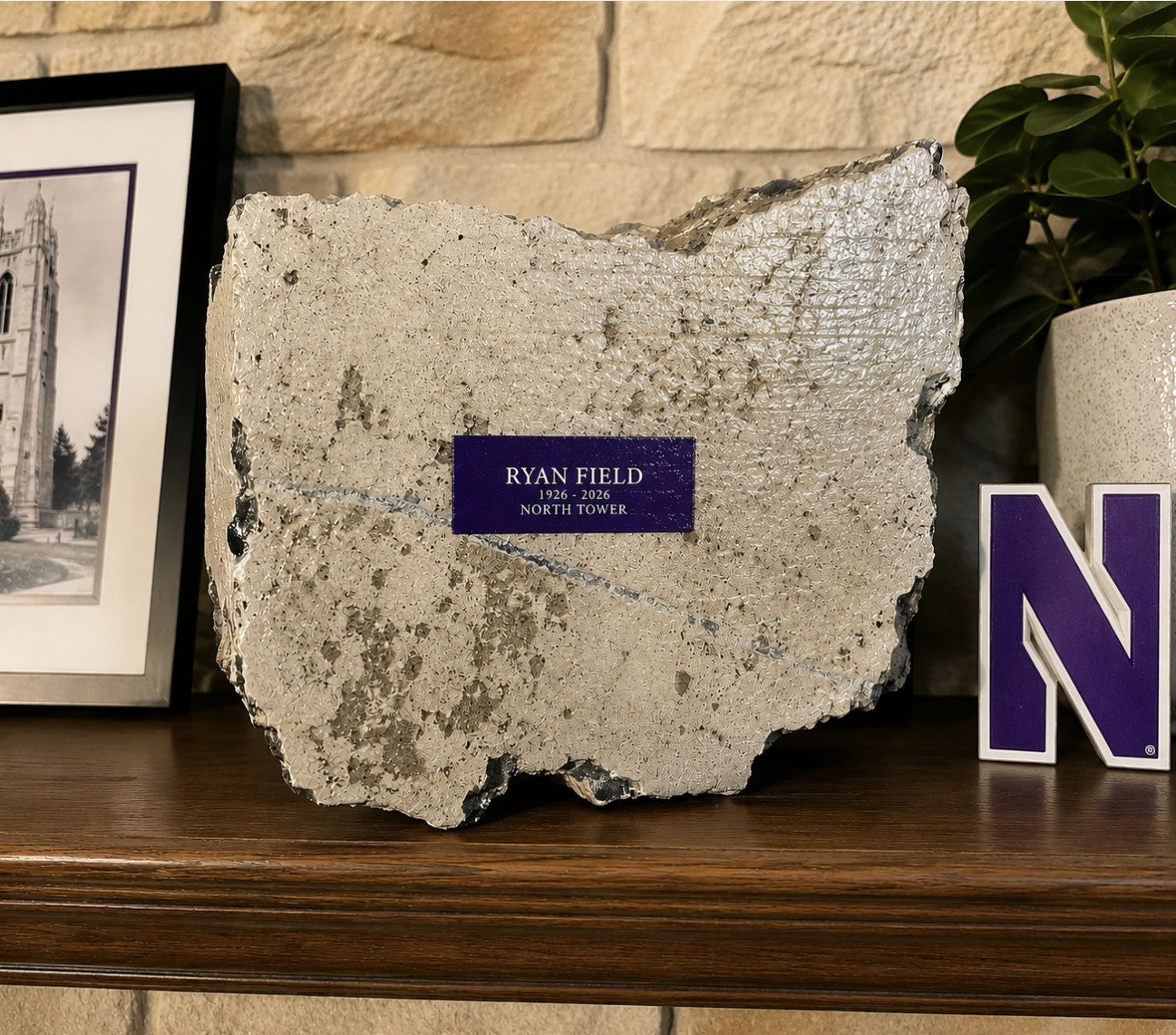 Ryan Field North Tower Large Collectible Fragment