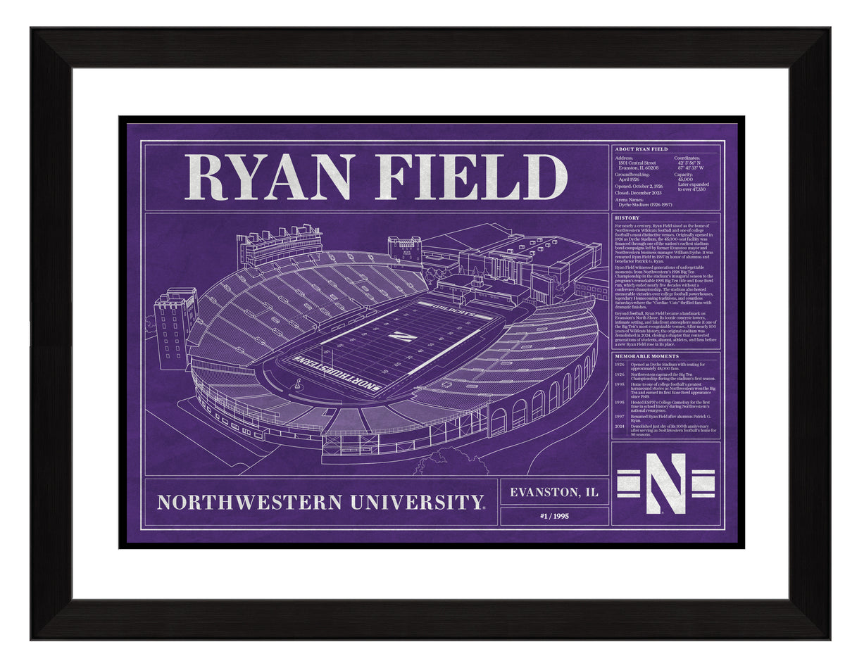 Ryan Field Limited Edition Architectural Print
