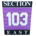 Ryan Field 103 Section Sign