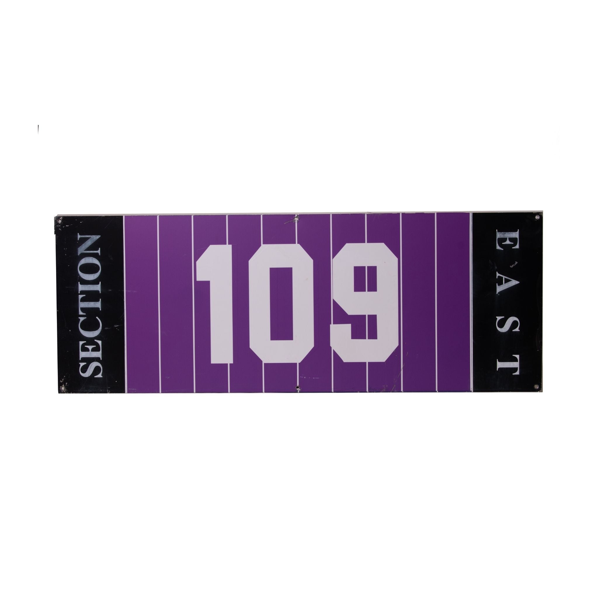 Ryan Field 109 Tunnel Section Sign